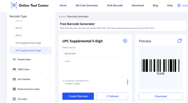 यूपीसी अतिरिक्त ५ अंकको इरेट गर्नुहोस्