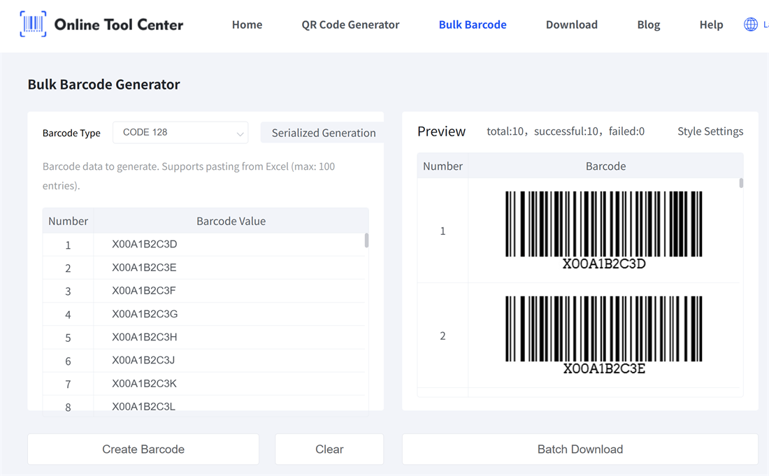 bulk fnsku barcodes थोक fnsku बारकोडहरू