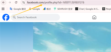 फेसबुक प्रोफाइल लिंक