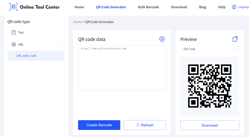 स्थिर QR कोड
