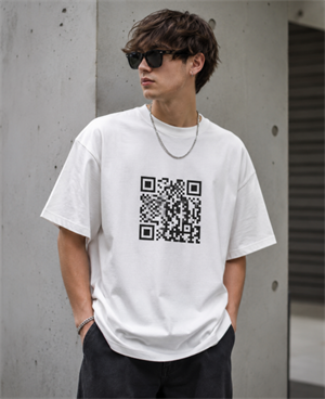 qr code on t shirt टी-शर्टमा QR कोड