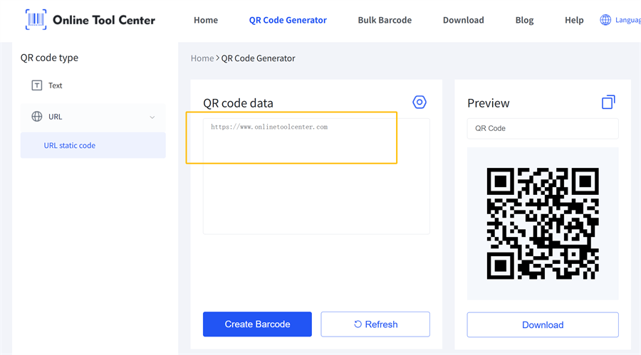 make qr code QR कोड बनाउनुहोस्