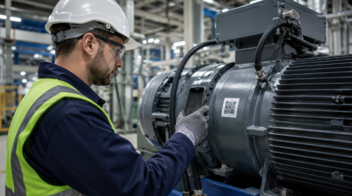 QR code equipment inspectio QR कोड उपकरण निरीक्षण
