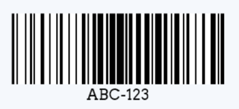 code 128 Alphanumeric barcode कोड १२८ अल्फान्युमेरिक बारकोड