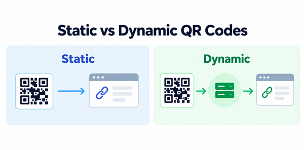Static vs Dynamic QR Codes स्थिर बनाम गतिशील QR कोडहरू